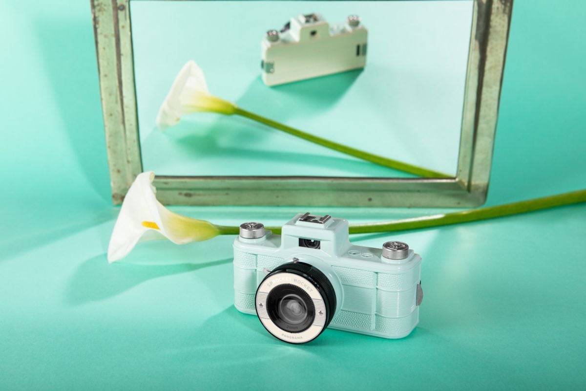 Sprocket Rocket 35 mm Panoramic Camera Mint Fusion